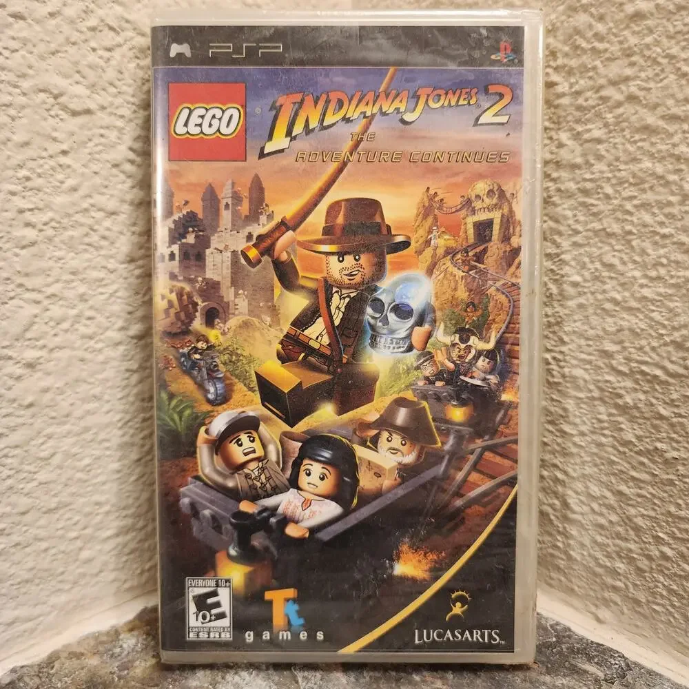 Game - LEGO Indiana Jones 2: The Adventure Continues (NEW) - PSP